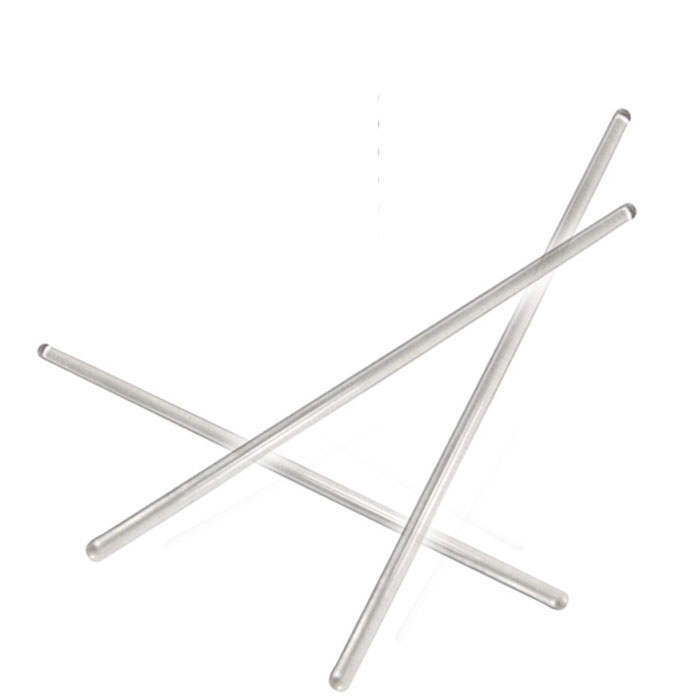 Glass Stirring Rods 12″ 13.8″ (7mm) Diameter for Lab, Kitchen, Science 4/Pack