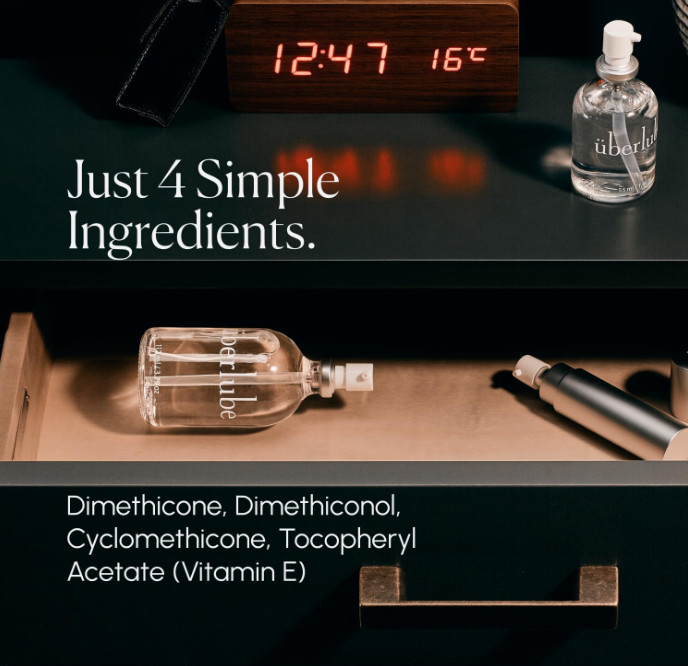 Uberlube Silicone Lube, 112ml, Vaginal & Anal Safe, Unscented, For Couples