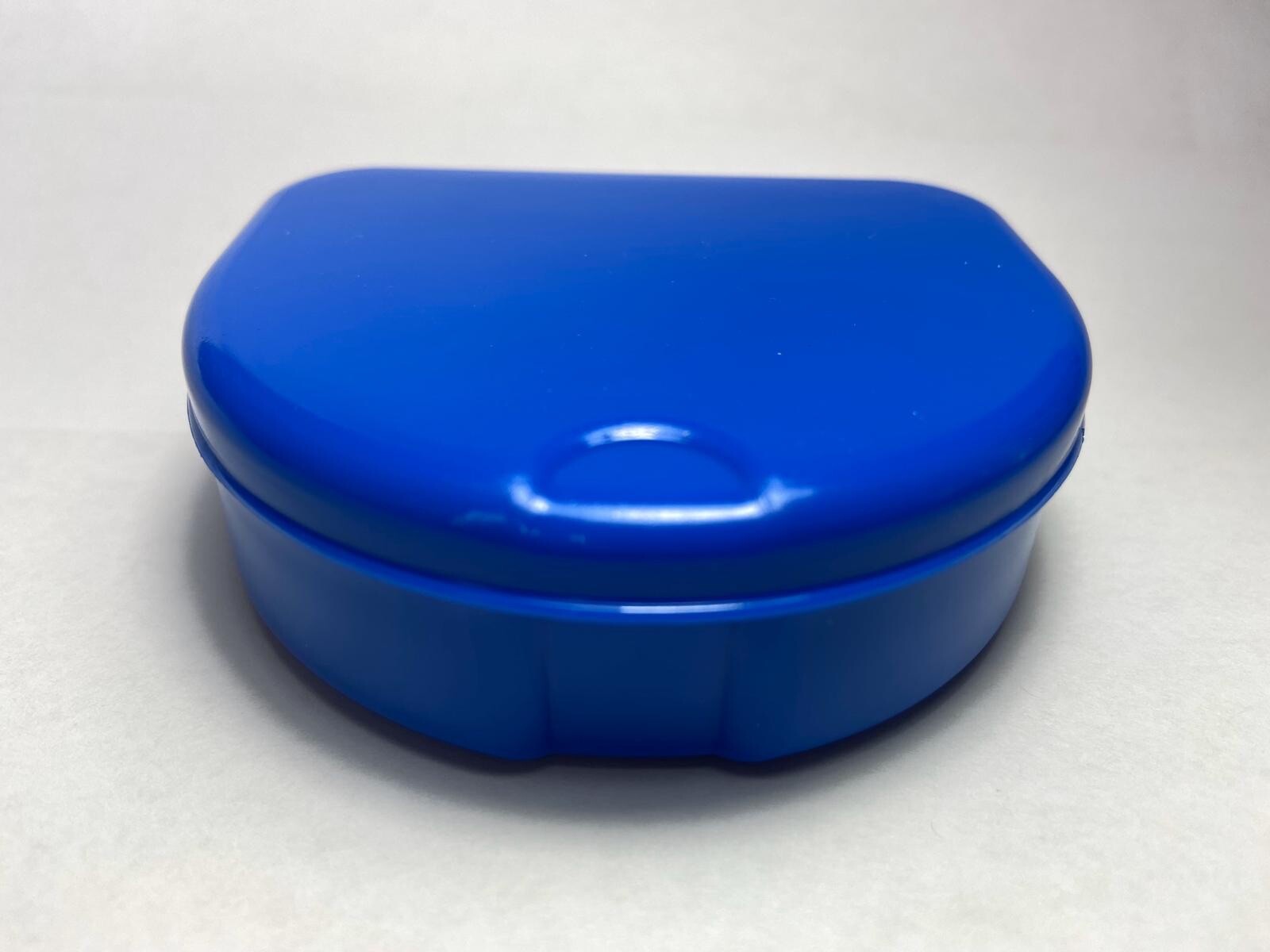 Dental Storage Case, Orthodontic Retainer Box Mouthguards Dentures, 1-pc