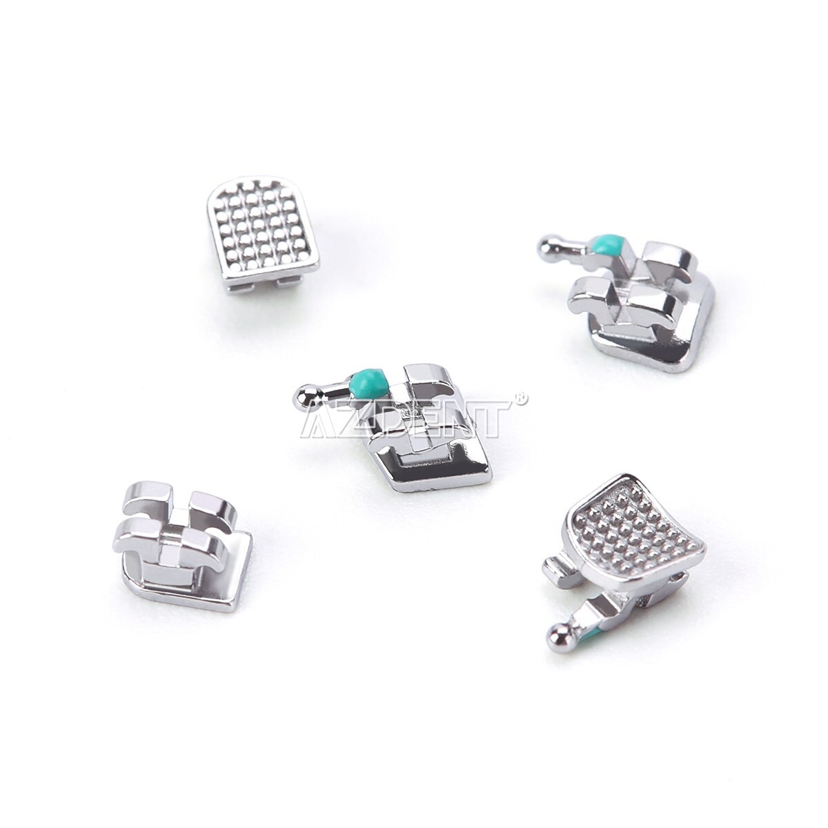 Dental Orthodontic Brackets Braces Mini Roth 0.022″ 3-4-5 Hooks MIM Monoblock