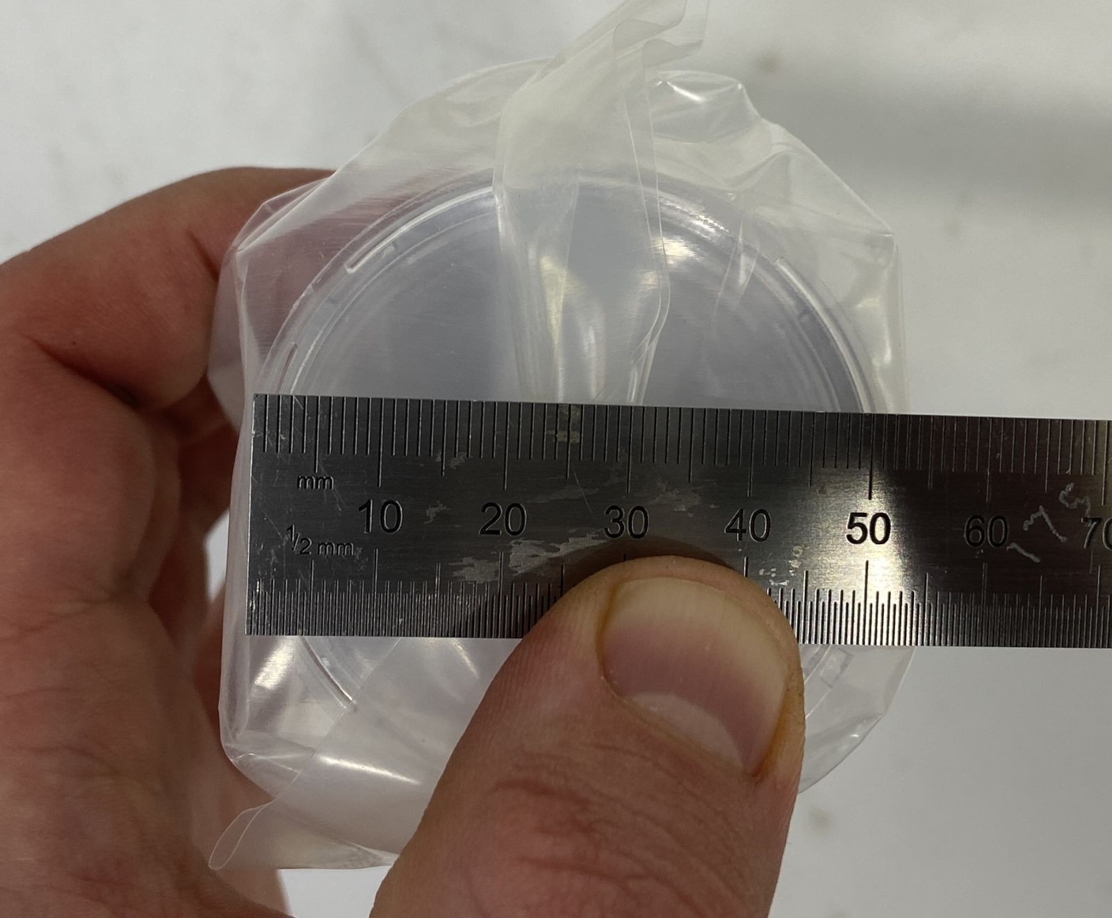 Lot of 200 Unbranded Disposable Petri Dish 50mm-Approx.