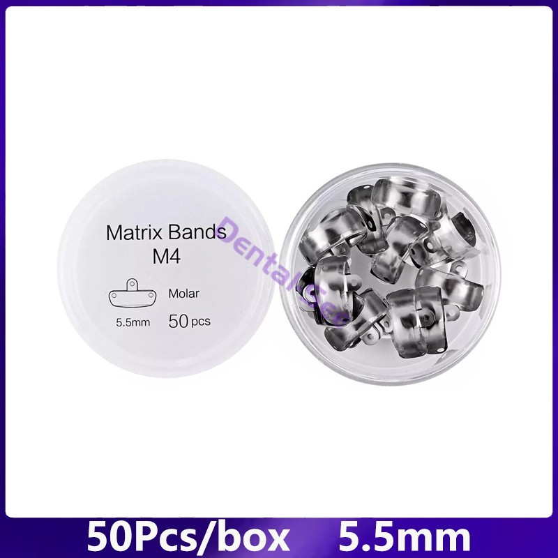 Dental Matrix Bands Ring Sectional Matrice Clamp Wedges Fit Palodent V3 System