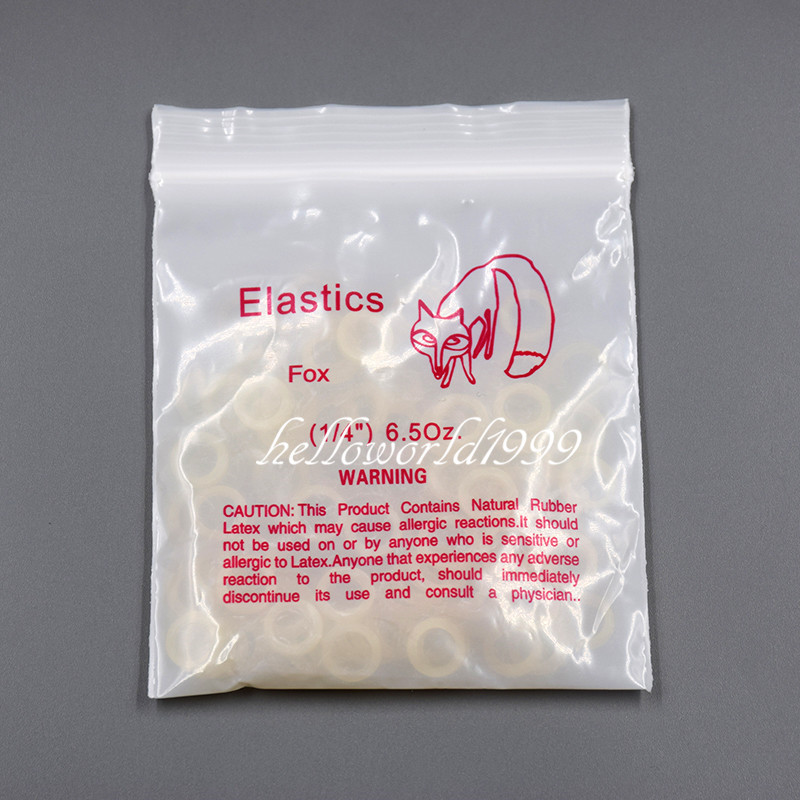 6.5 Oz 1/4 1/8 3/16/ 5/16 3/8 Dental Elastic Rubber Bands Latex Braces Heavy