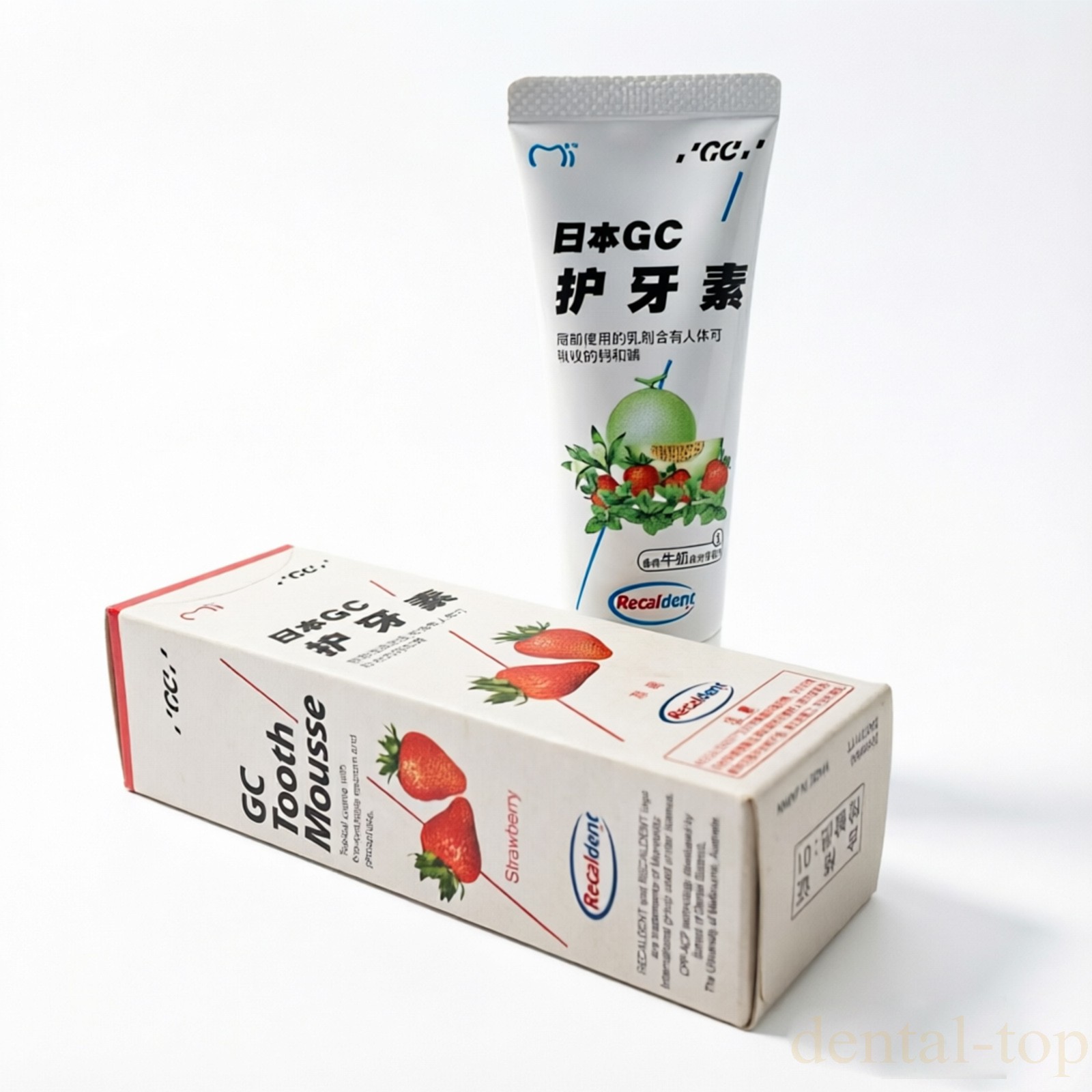 GC Tooth Mousse ( Strawberry Flavor ) (40 gm) LONG EXPIRY