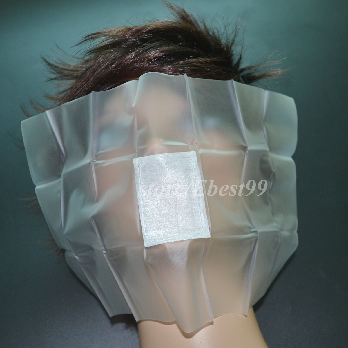 10pcs CPR MASK CPR Face Shield Mouth to Mouth One Way valve First Aid Disposable