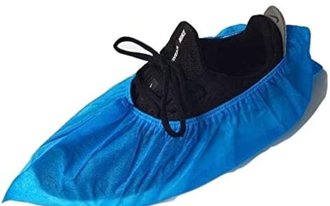 100 Pcs (50 pairs) Shoe Covers – Disposable, Anti Skid, Non Woven Fabric