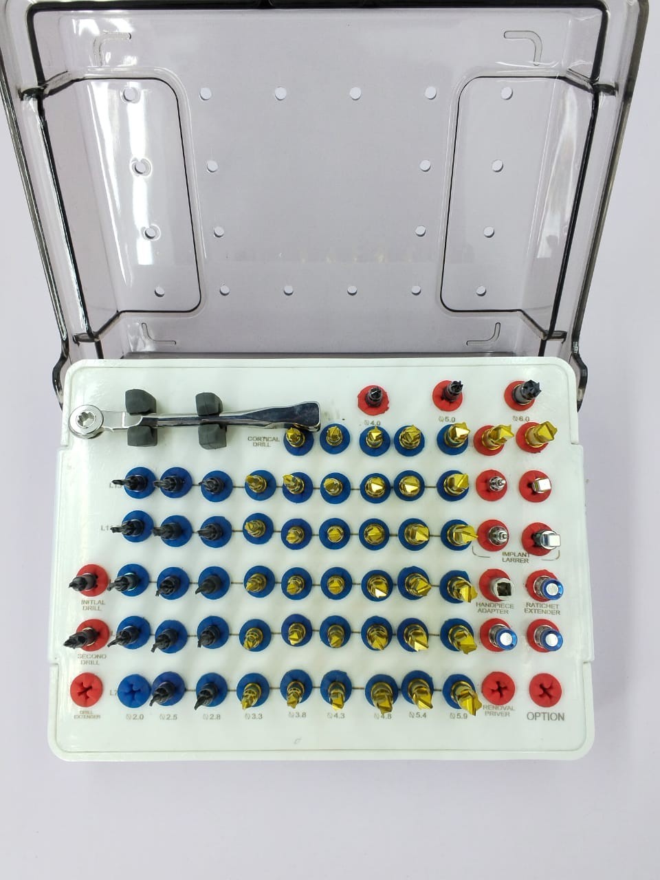 Universal Dental Implant Surgical Kit Implantology Instrument Set Oral Surgery