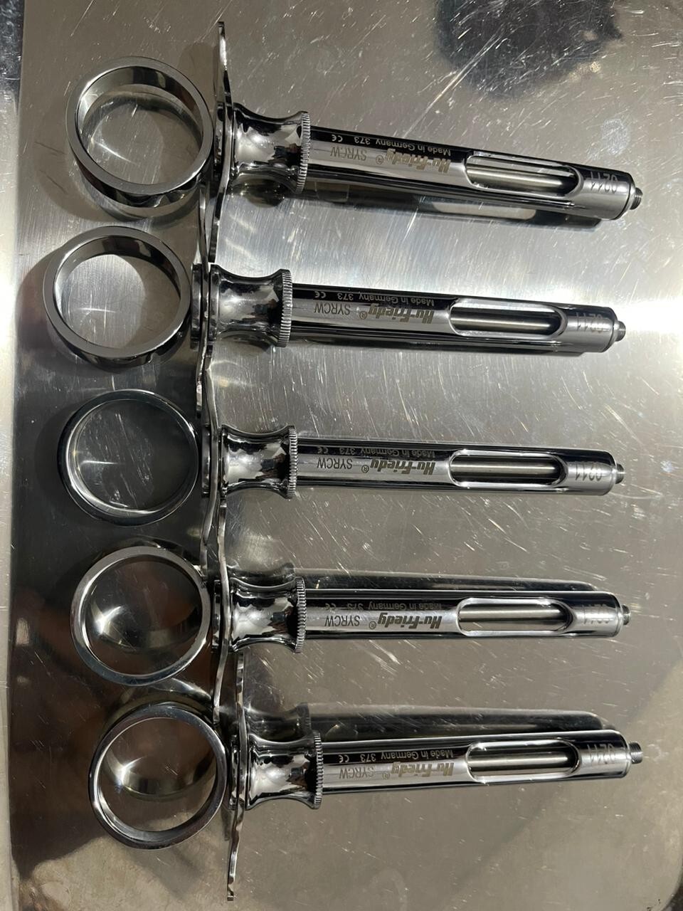 Lot of 12 Hu-Friedy CW Style Dental Anesthetic Aspirating 1.8ml Syringe SYRCW