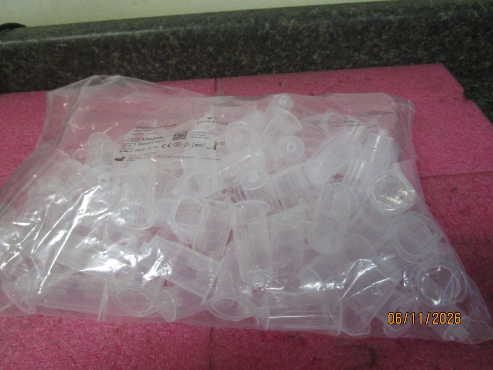 Qty (800) Greiner Bio-One 450209 Standard Tube Holder – Expires 12/31/2026