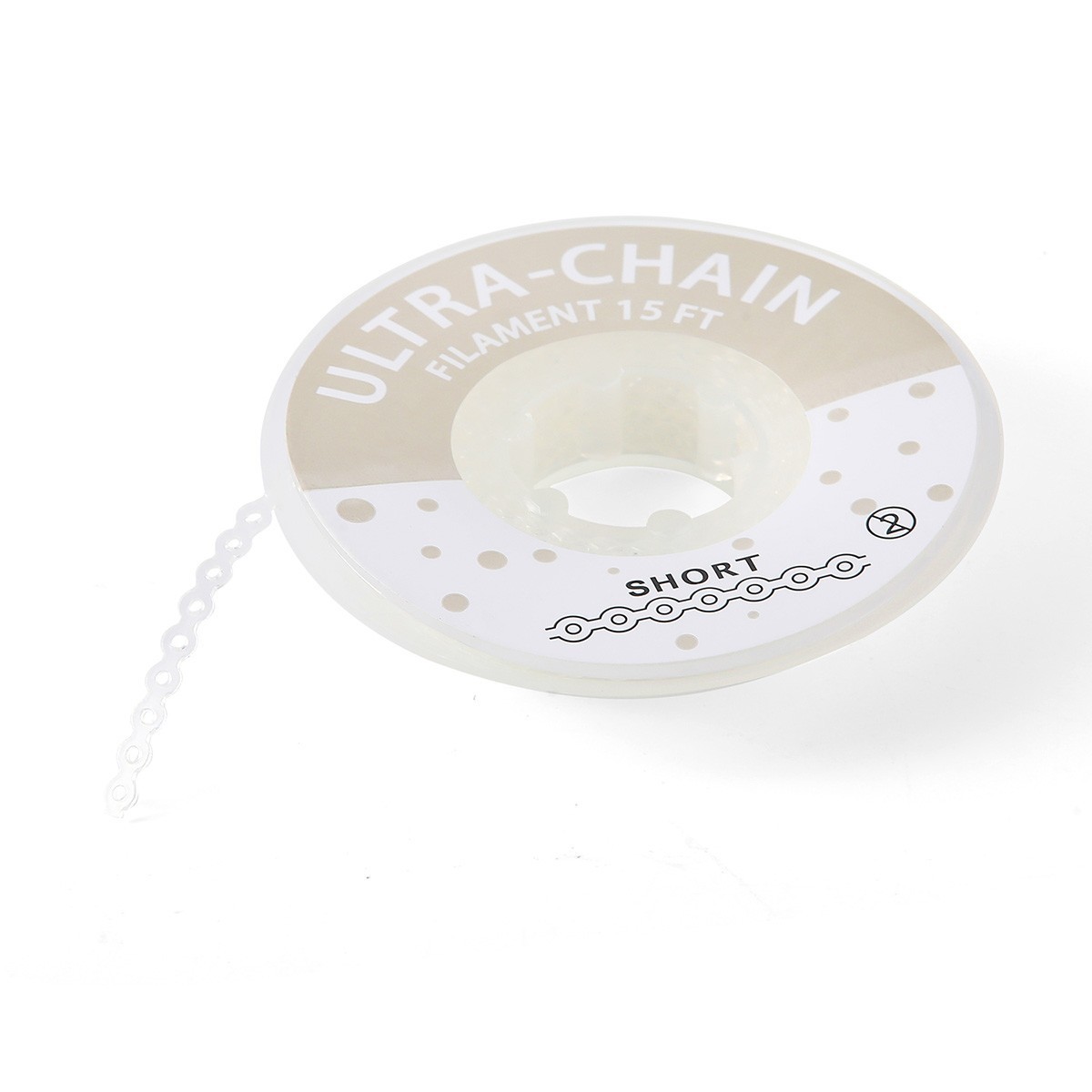 Dental Ligature Band Elastic Elastomeric Tie + Power Chain Short Long Continuous
