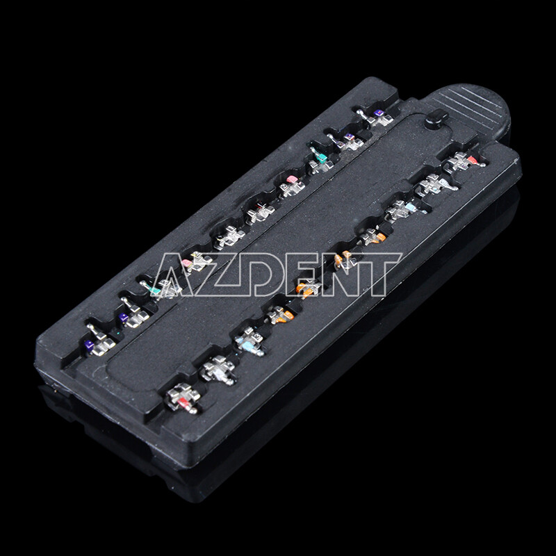 AZDENT Dental Ortho MIM Monoblock Bracket Braces Mini Roth/ MBT 018/ 022 Hook345