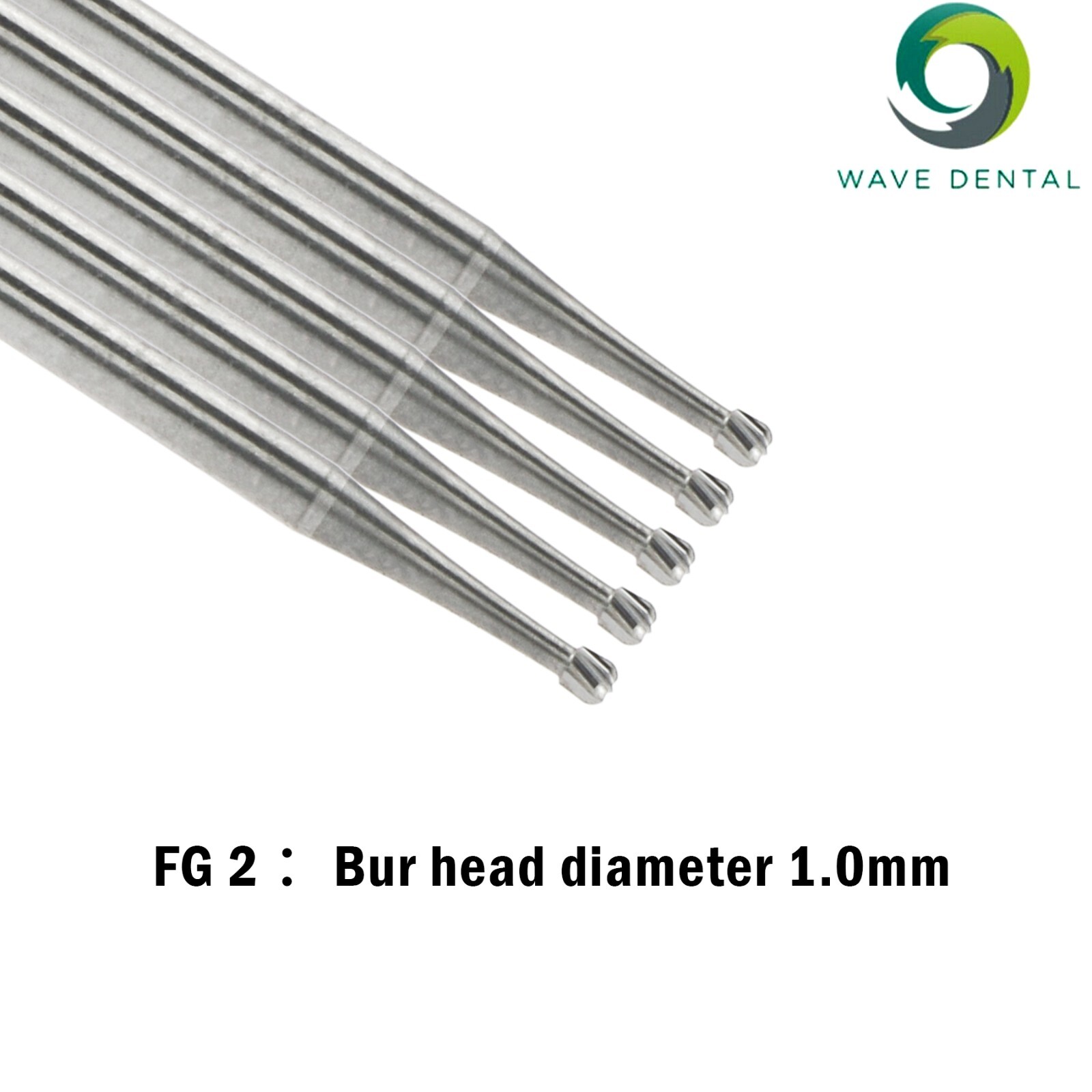 Wave Dental Surgical FG Burs 25mm Carbide Bur Friction Grip Round For High Speed