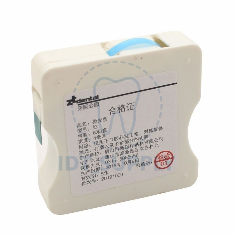 Dental Interproximal Polishing Strips 6m Resin Finishing Coarse Fine Strip