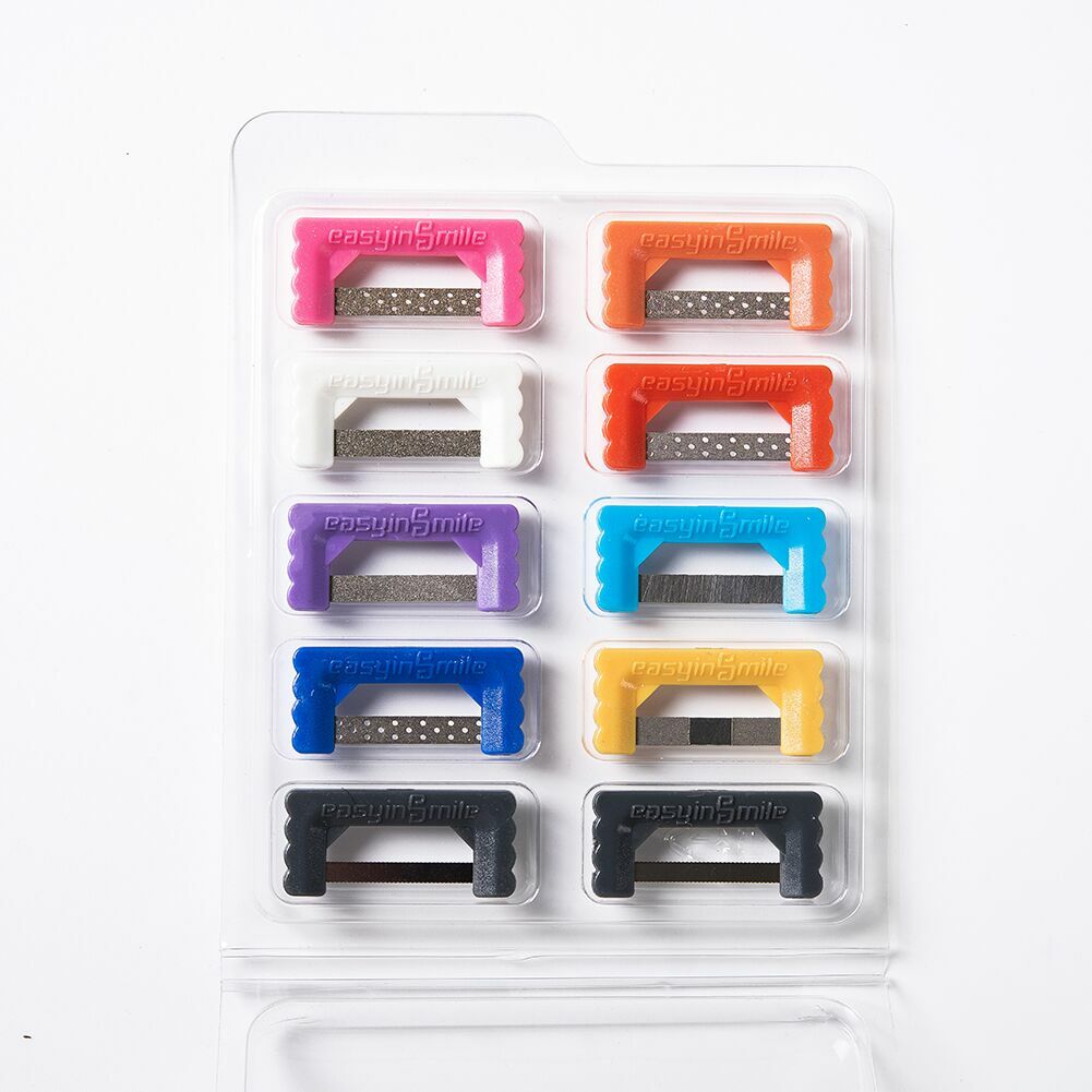 Orthodontic IPR polish kit Reduction Strip saw Dental Interproximal Enamel Strip