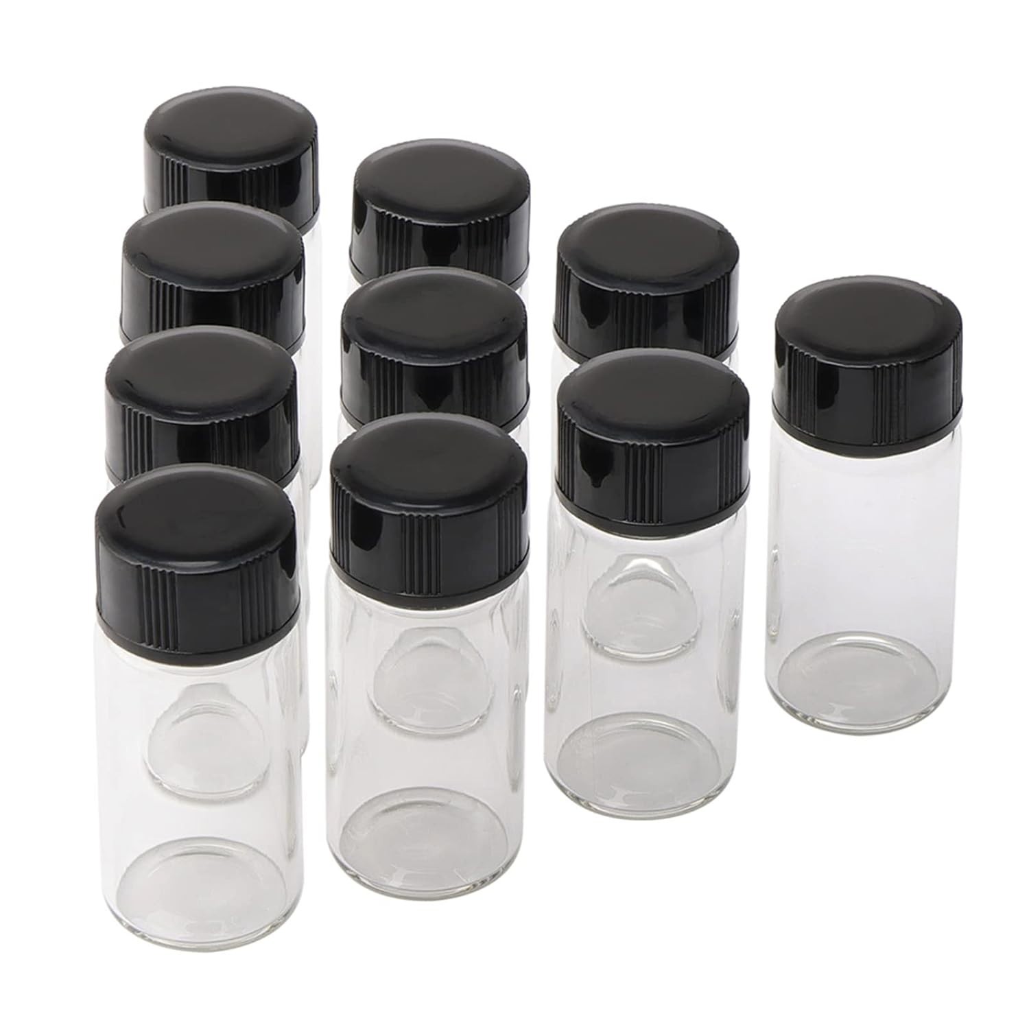 5ml Glass Vials – Shatter Resistant & Clear for Easy Content Visibility