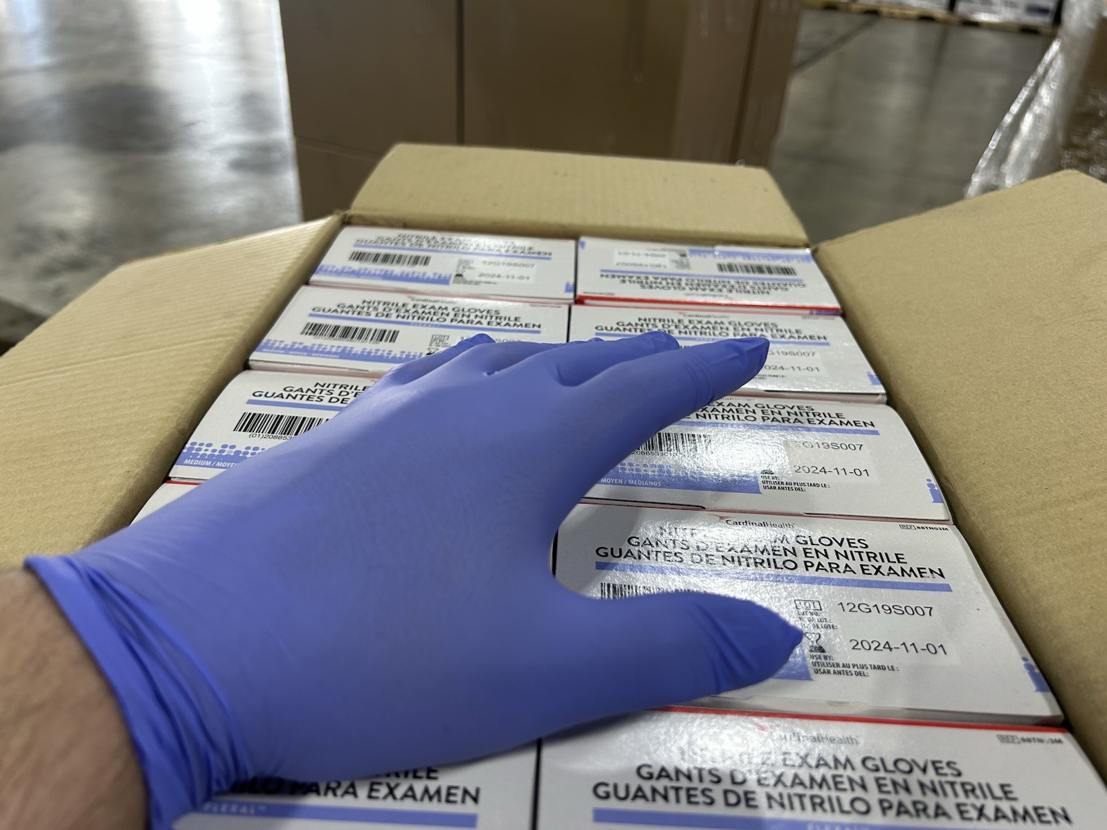 Cardinal Health Nitrile Exam Gloves 10×200 (2000)