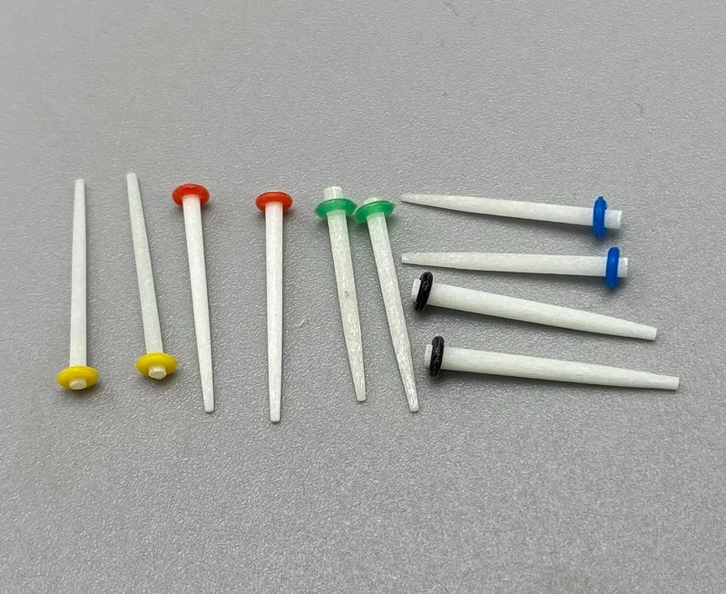 Glass Fiber Post Dental Fiber Post Teeth Restorative 1.2/1.4/1.6/1.8mm 200pc USA