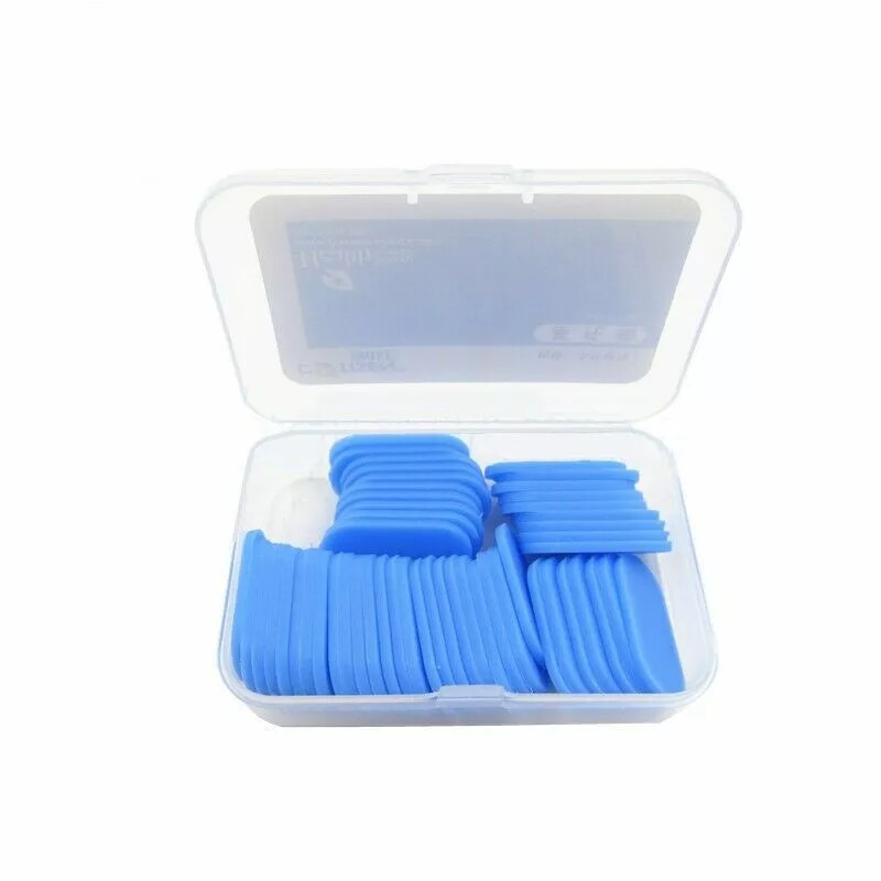 Dental Blue Temp Tabs Thermoplastic Impression Quick Bite Registration 50Pcs/Box