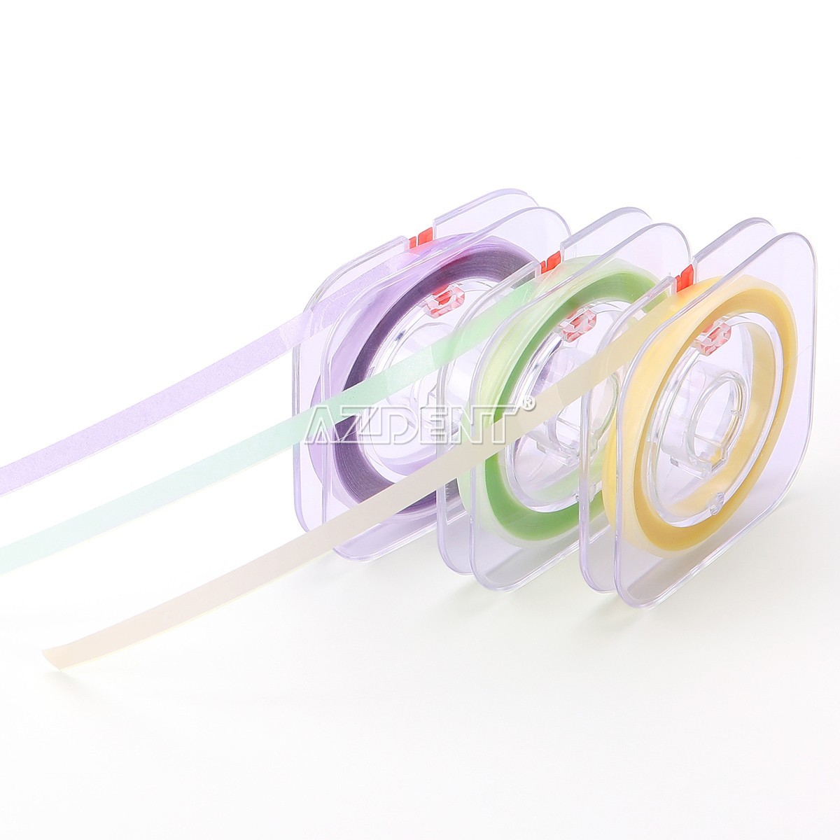 Dental Polishing Strips Resin Coarse Medium Fine 4mm colour-coded grit sizes