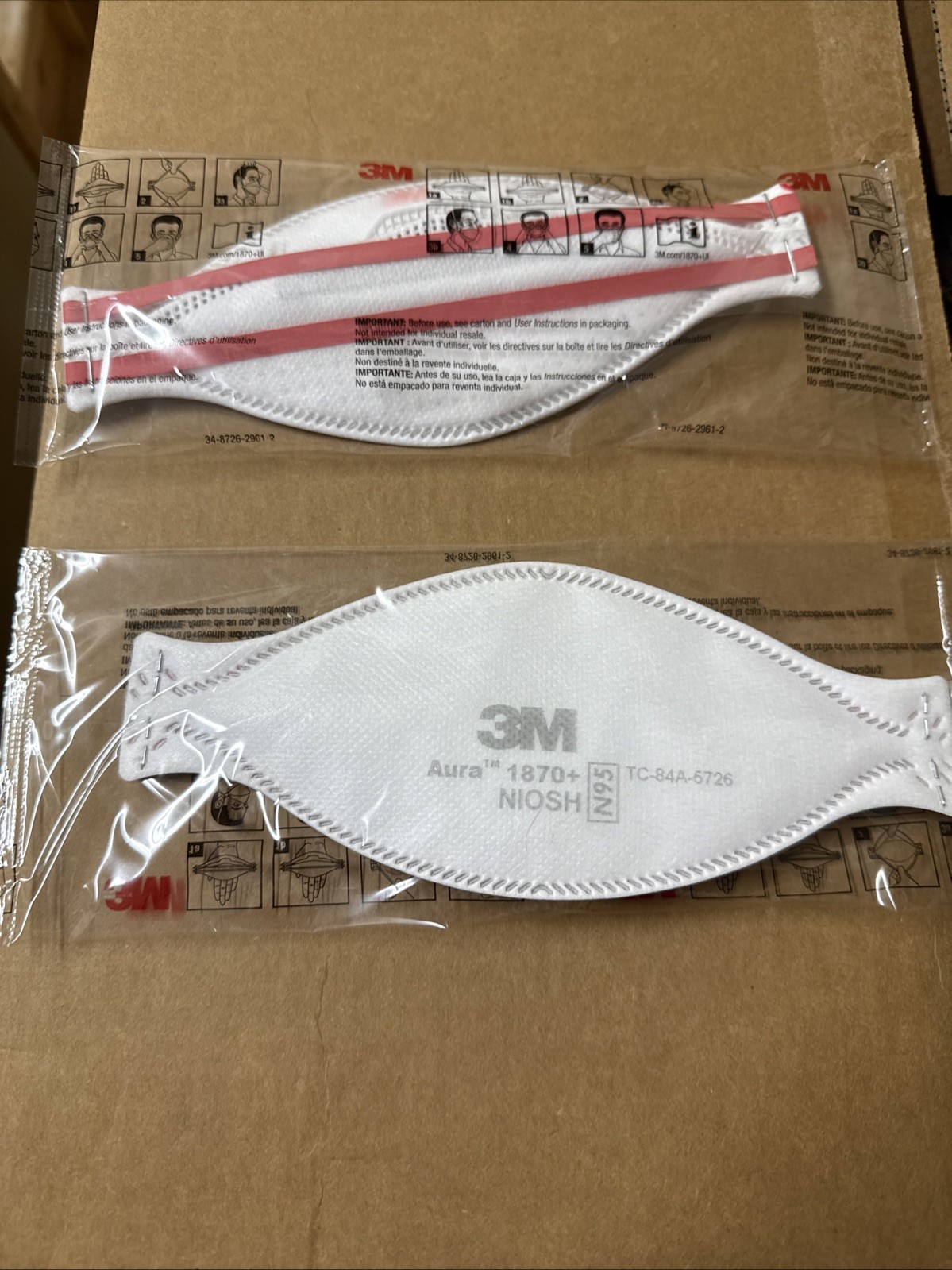 3m Aura 1870+ N95 Mask – Bag of 20 masks