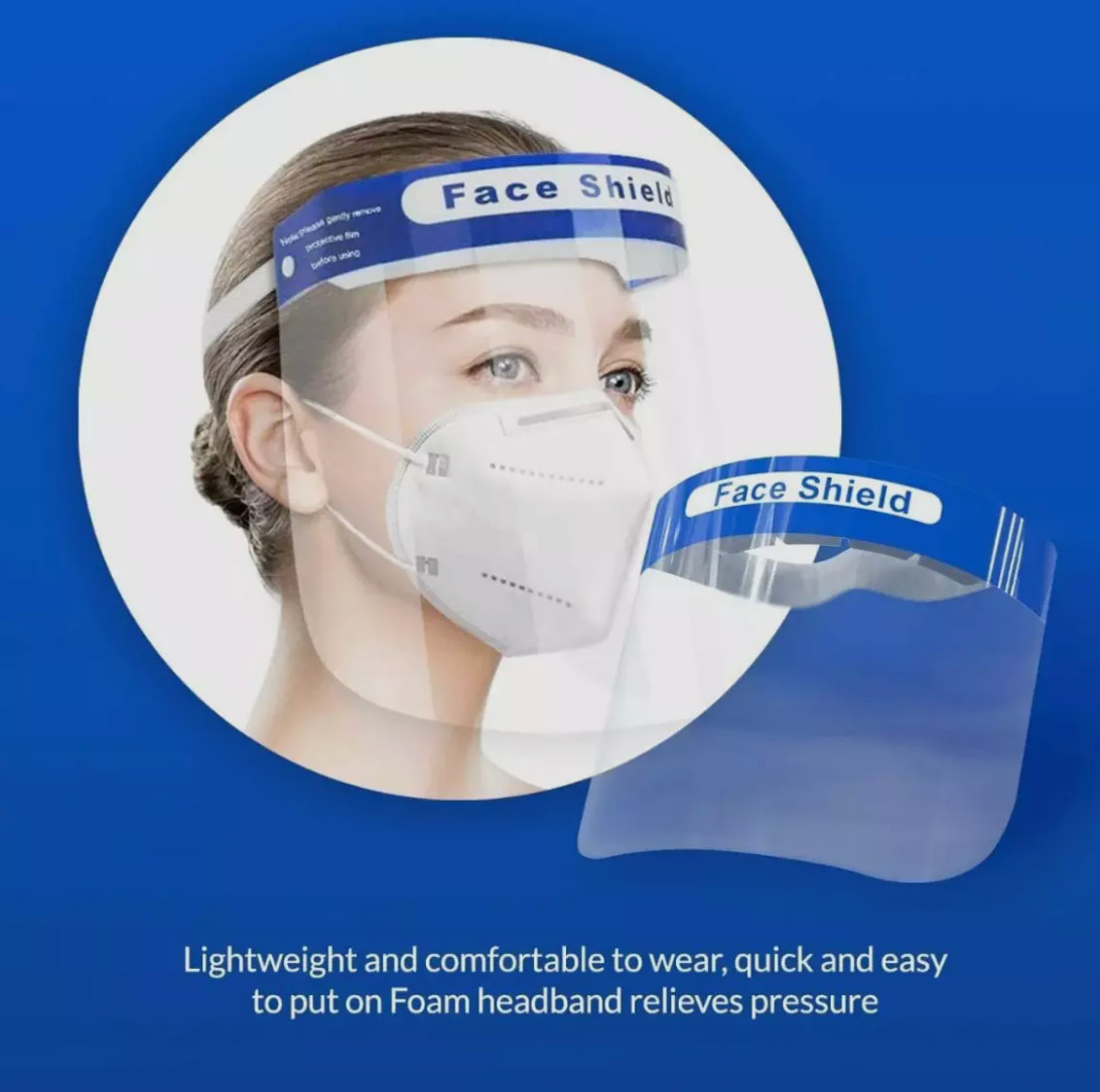 Full Face Shield Safety Mask; 700 Masks; Reusable & Anti Splash