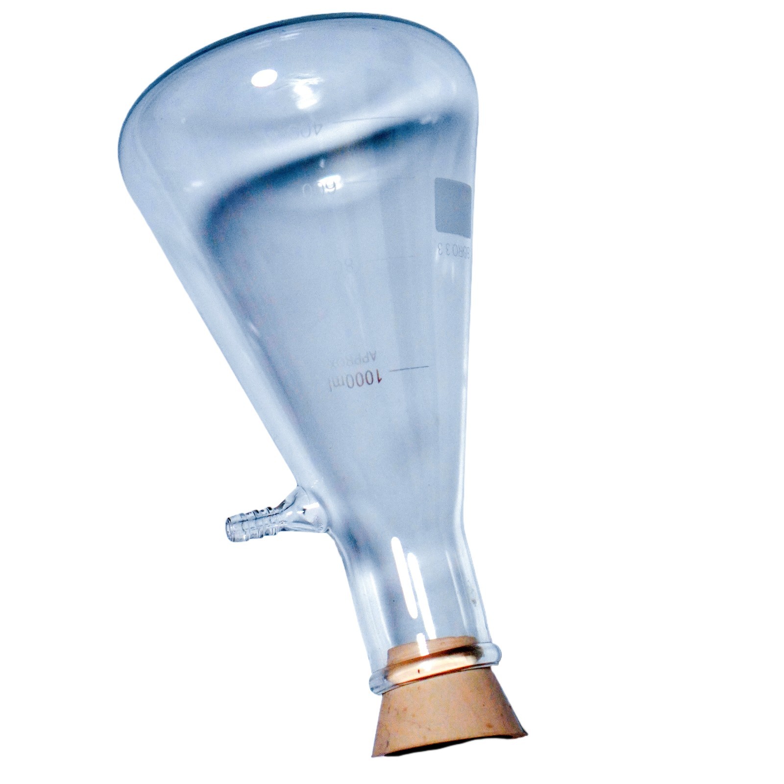 Lab glass Erlenmeyer vacuum filter flask filtering flask 1000 ml – 2000 ml