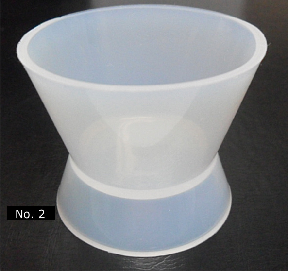 4 X DENTAL LAB FLEXIBLE SILICONE DAPPEN DISH MIXING BOWL CUP 30ml