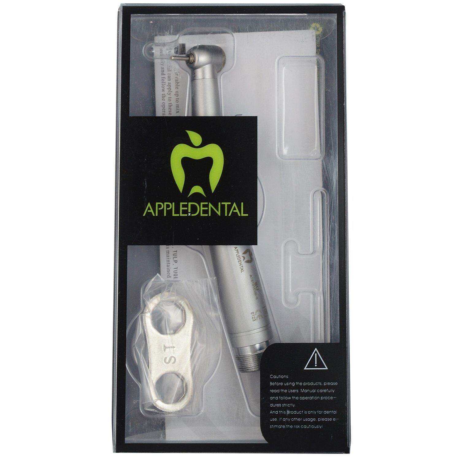 Apple Dental 2 Hole Push Button Turbine Airotor Handpiece Improved (TU).