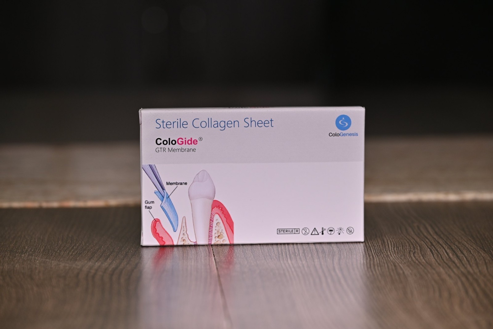 Colo Gide 10*15mm Sterile Collagen Membrane (10Packs) Free Shipping