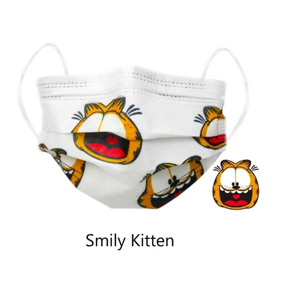Waldent 3 Ply Printed Disposable Mask (Pack of 50) for Children’s Smile