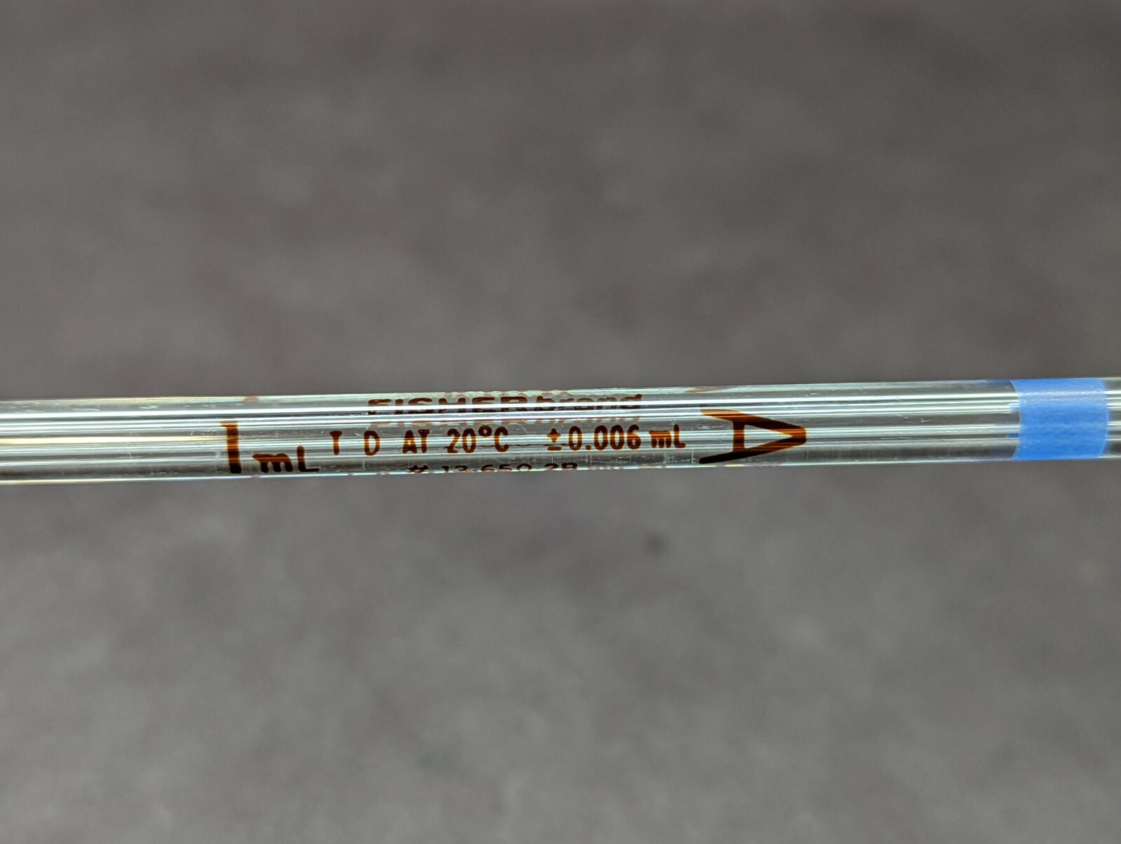 FISHERBRAND Glass Class A 0.5-40mL Bulb Volumetric Reusable Pipette Pipet 13-650