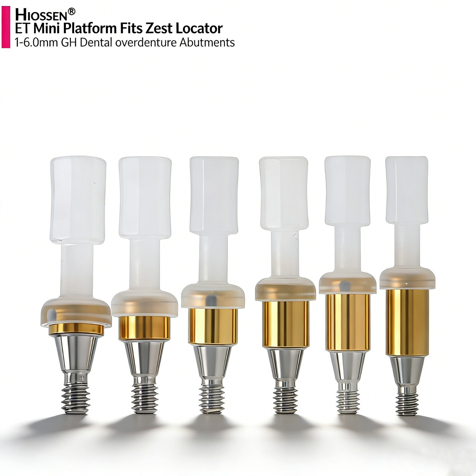 US Hiossen ET Implant Locator Abutment Classic for Zest Male Retention Inserts