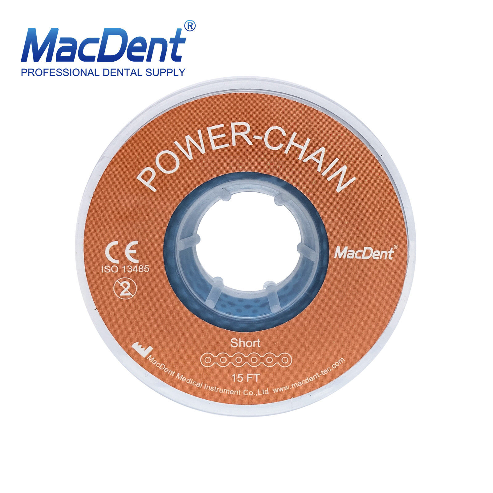 Dental Power Chains Ortho Elastic Ultra Spool Closed/Short/Long For Wire Braces