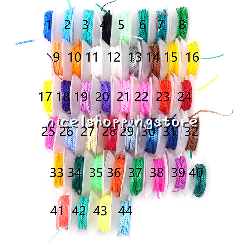 Dental Ortho Elastic Power Chain Rubber Bands Long/Short/Continuous 44 Colors