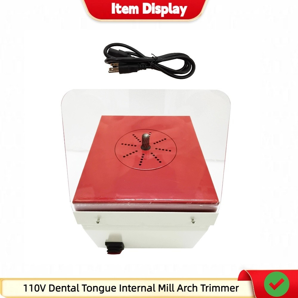 110V Dental Tongue Internal Mill Arch Trimmer Plaster Grinding Machine 180W
