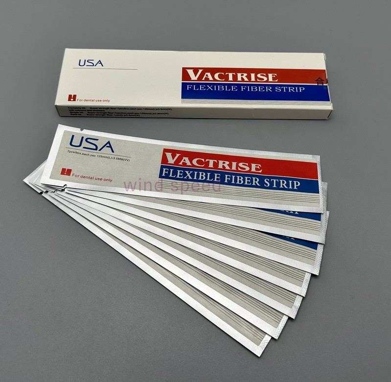 7pcs Dental Flexible Glass Fiber Strip Splint Composite Resin Bonding Ribbon USA