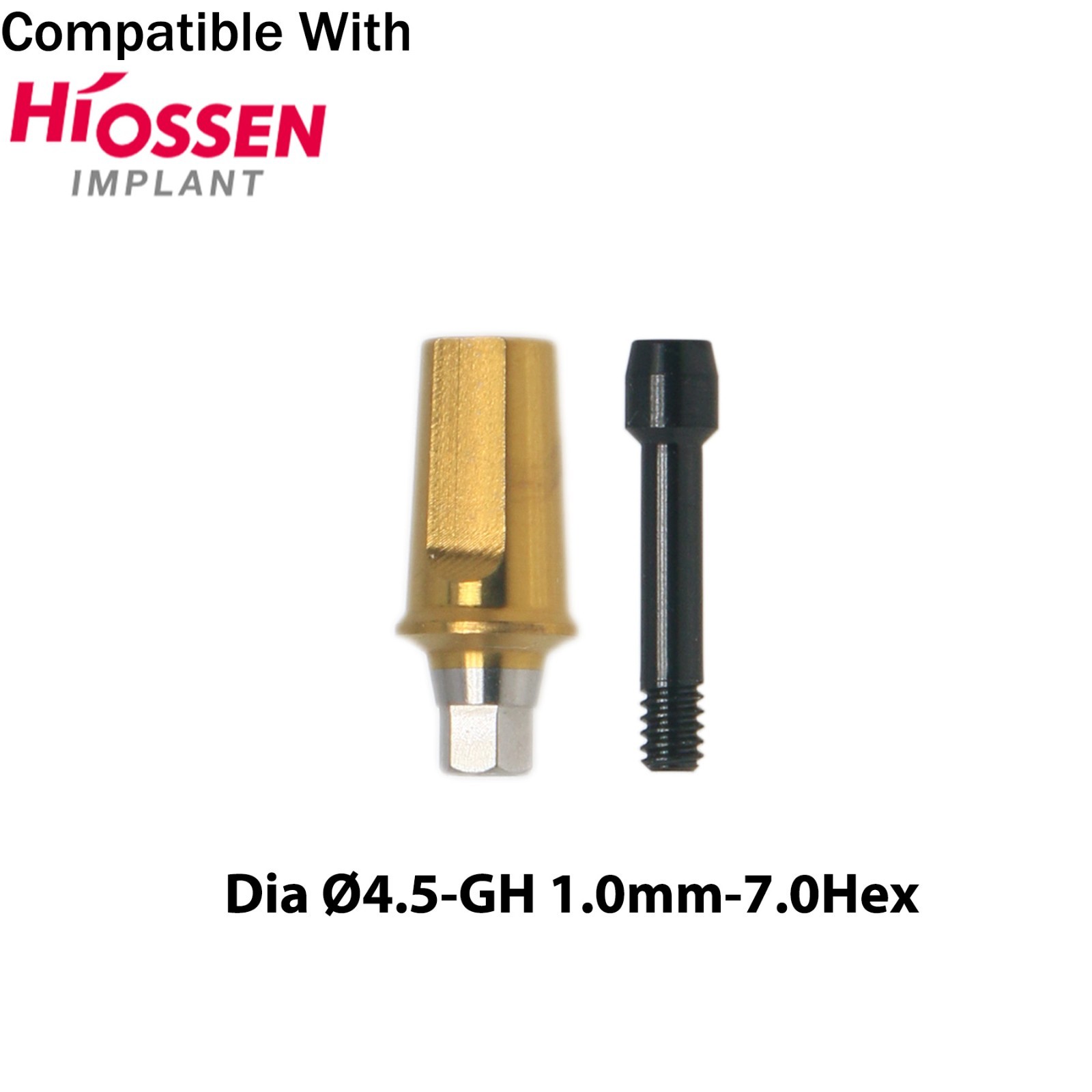 Dental Titanium Straight Transfer Abutment Mini/Regular for Osstem Hiossen TS