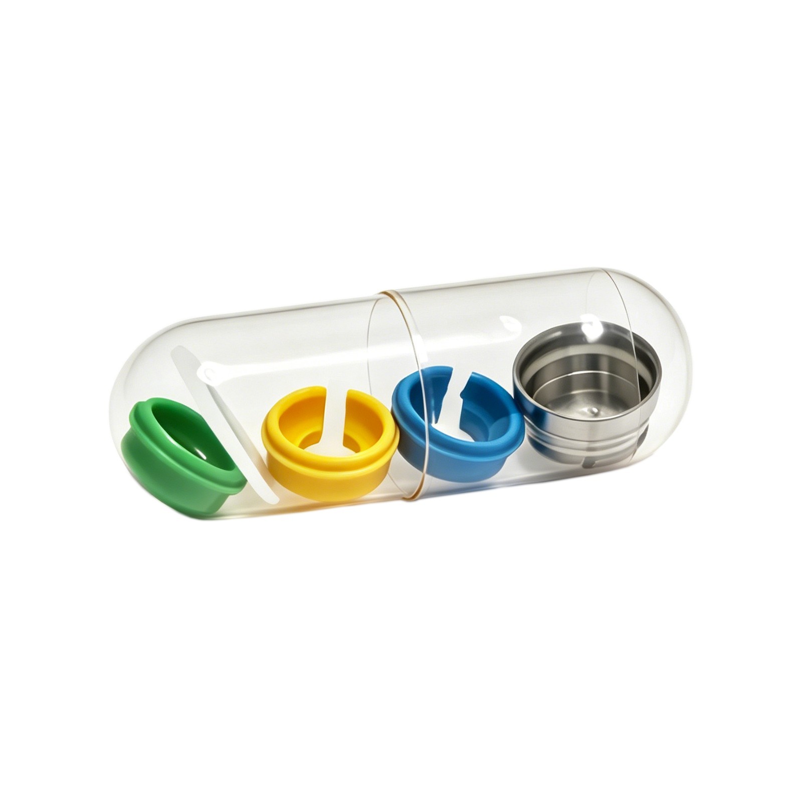 Novaloc Retention Insert Caps Dental PEEK Cap Matrix Titanium Housing Caps Mount