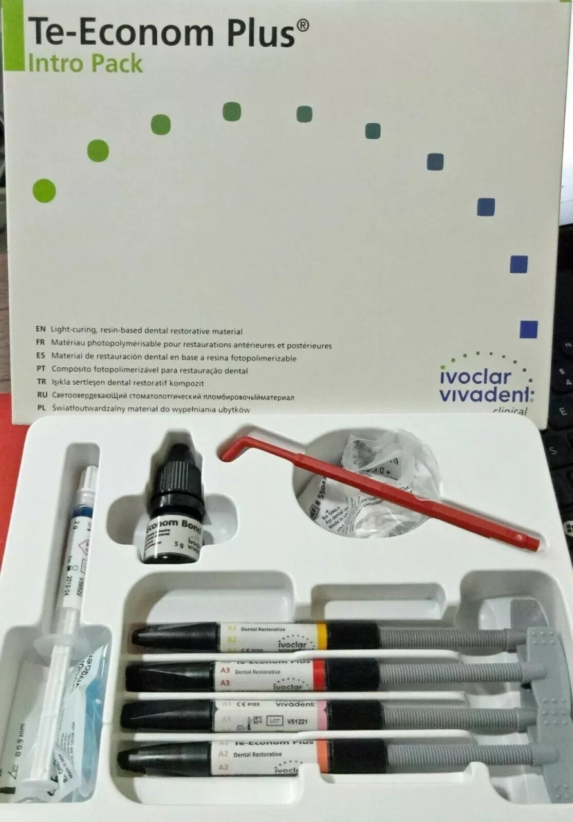 Ivoclar Vivadent Te Econom Plus Intro Pack Dental Composite Resin Material
