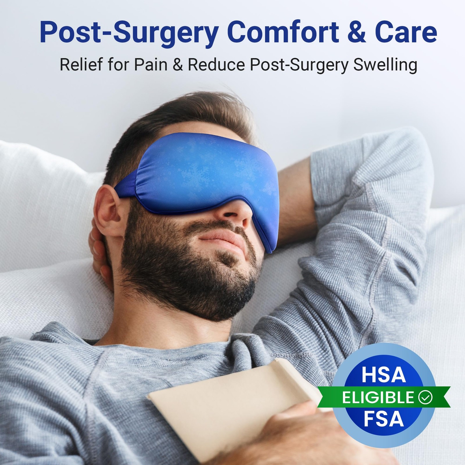 Hsa Store Eligible Items Fsa: Cold Compress for 1 Count (Pack of 1), Blue