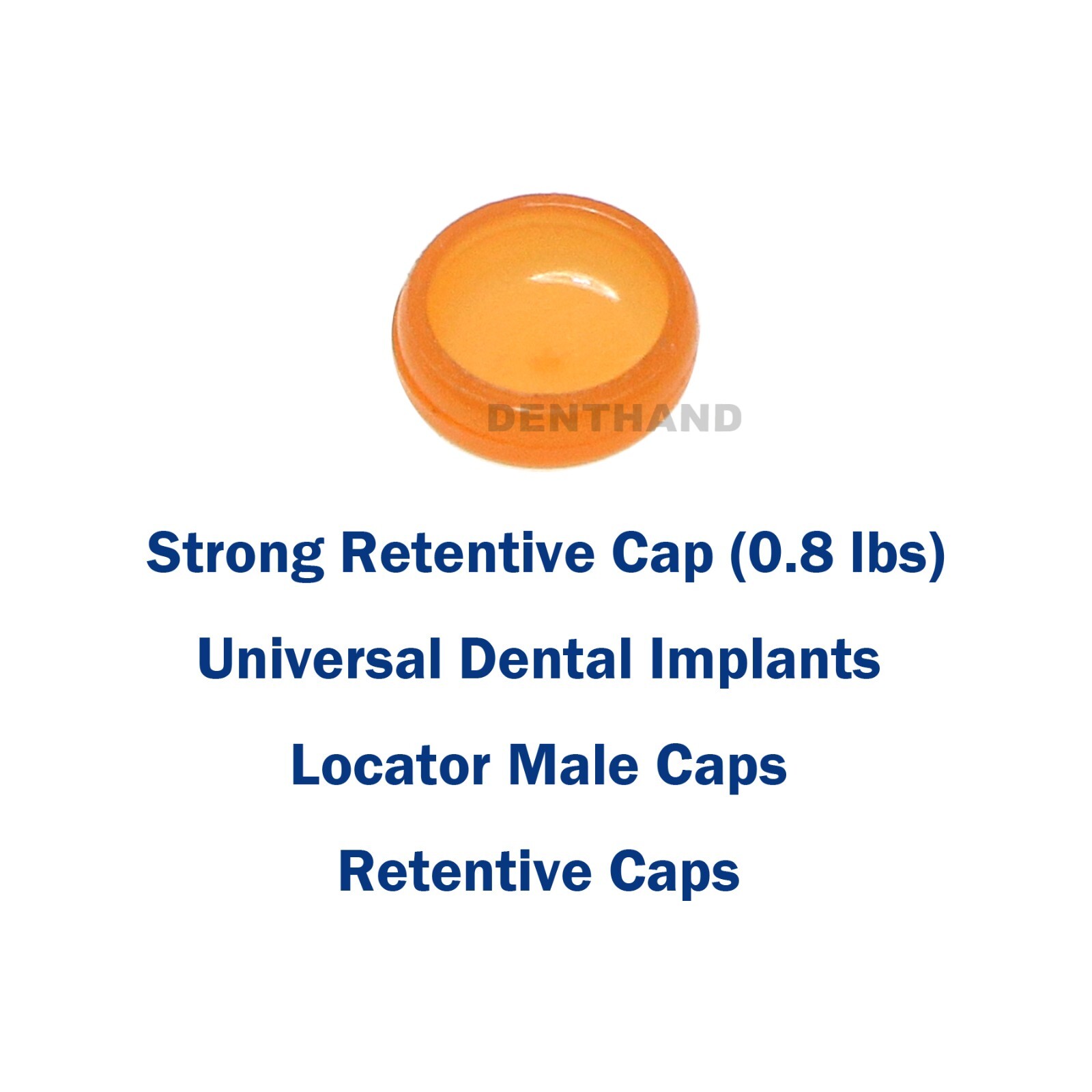 Dental Strong Retentive Caps Overdenture Metal Housing Attachment Abutments