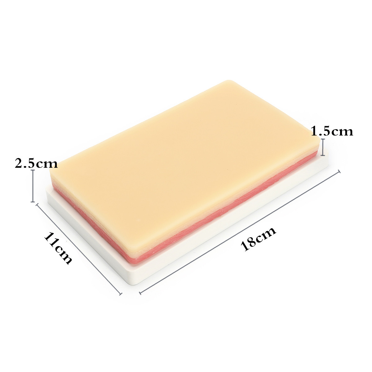 Suturing Practice kit – Medical 3 Layers Suture Pad Human Skin Training Model