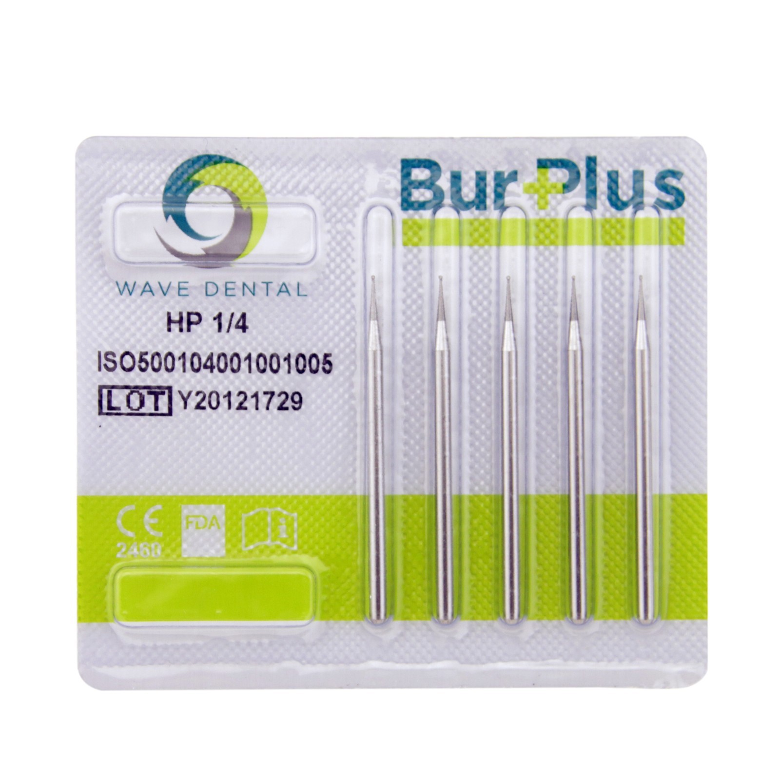 Wave Dental HP Burs Carbide Round HP 1/4 6 8 Long Straight Low Speed Bur 44.5m