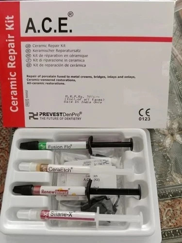 A.C.E Ceramic Porcelain & Metal Repair kit for Dental crown bridges Kit