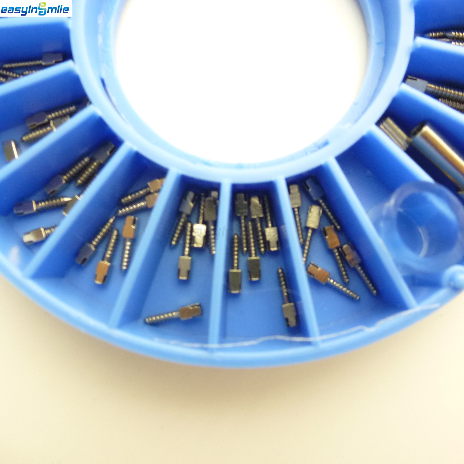 240pcs Dental Screw Post Gold Plated Completed Kit S -XL Size Endo Conical Pins