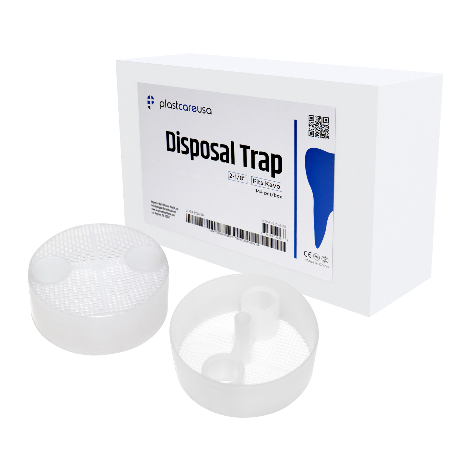 #5501 Disposable Evacuation Suction Traps for A-dec Dental Units (Box of 144)