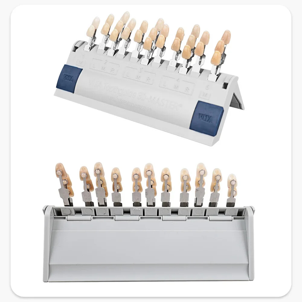 VITA Dental Lab Resin Toothguide 3D Master with Bleached Shade Guide 16/29 Color