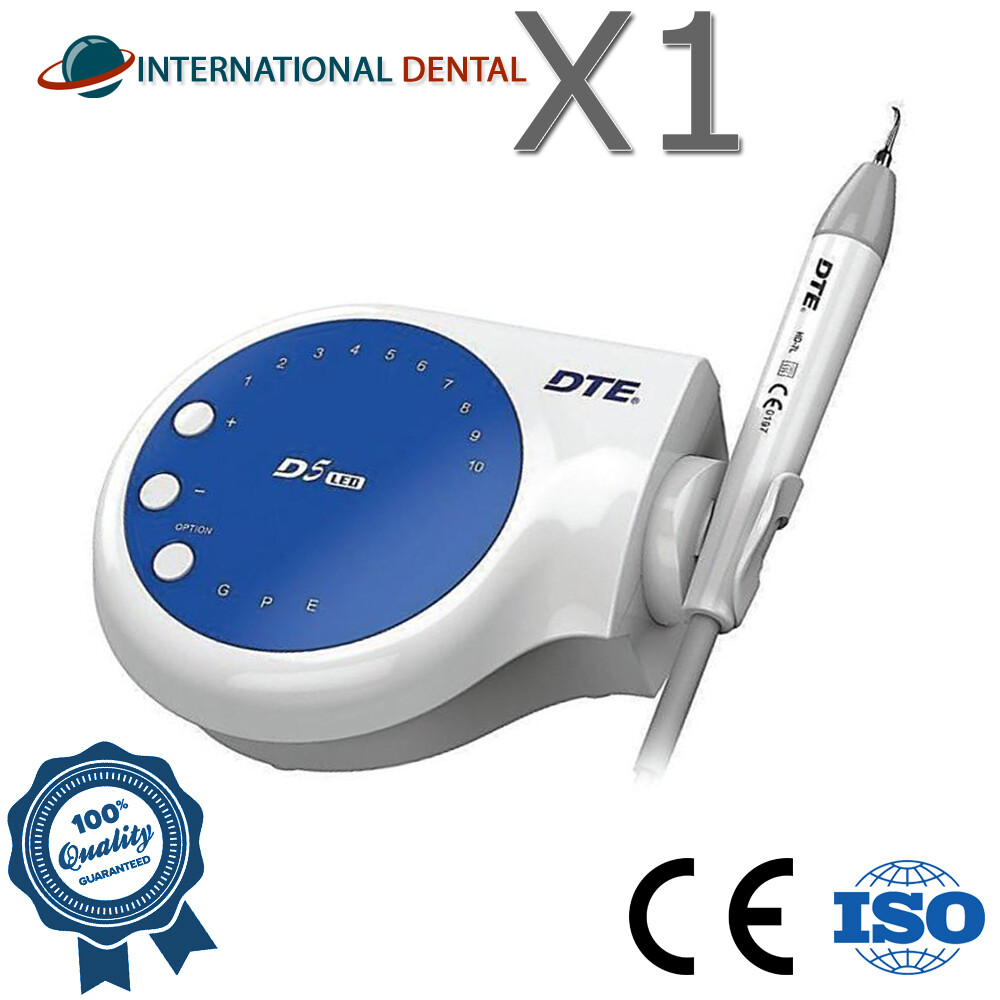 DTE Ultrasonic Electric Scaler With Tips LED Light Handpiece Dental 135ºC