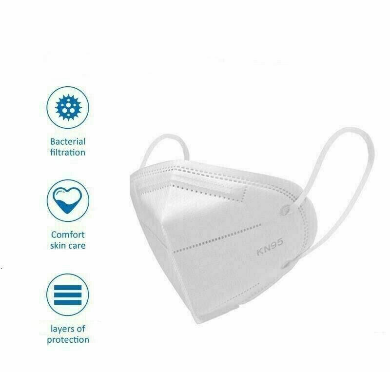 10x KN95 Face Mask Cover 4Layer Disposable Respirator Safety Cover