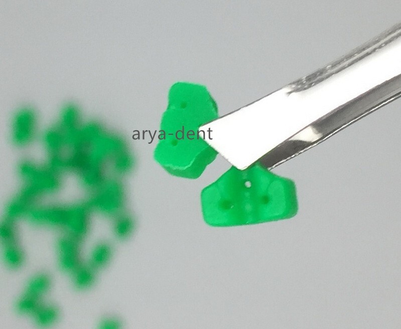40pcs/bag Dental Silicone Wedge Teeth Filling Add-On Wedges Rubber Delta Ring
